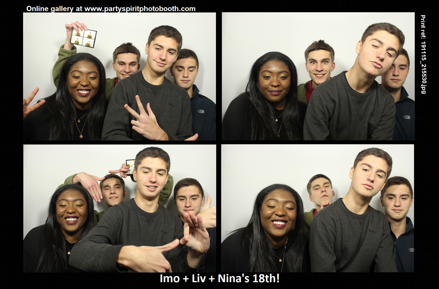 18th Birthday Party | View more photos from the event at gallery.partyspiritphotobooth.com/u/PartySpiritPhotoBooth/18th-Birthday-Party